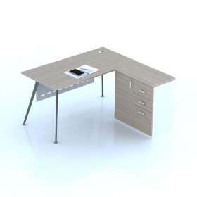 Bàn đơn có tủ hông thấp PDL 140712C (R/L)