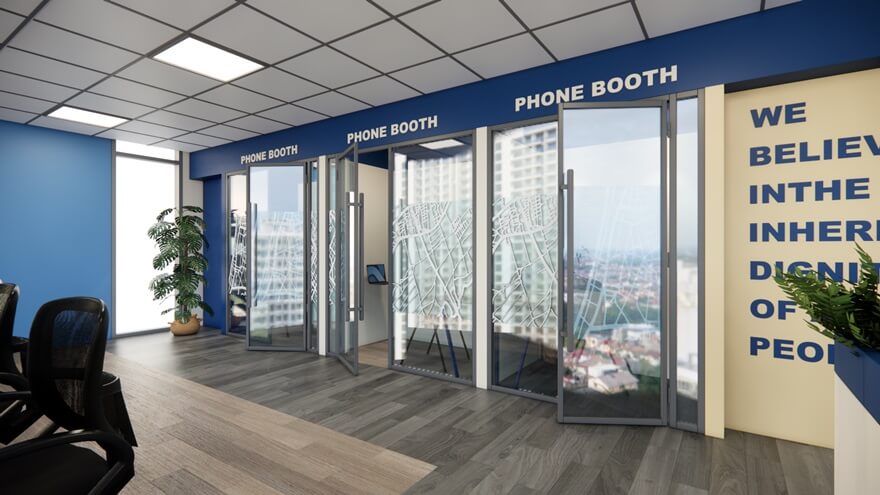 Thiết kế thêm các buồng điện thoại